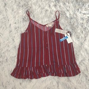 Treasure & Bond Button Front Cami